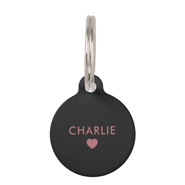 Peronsalized Pet Tag (Front)
