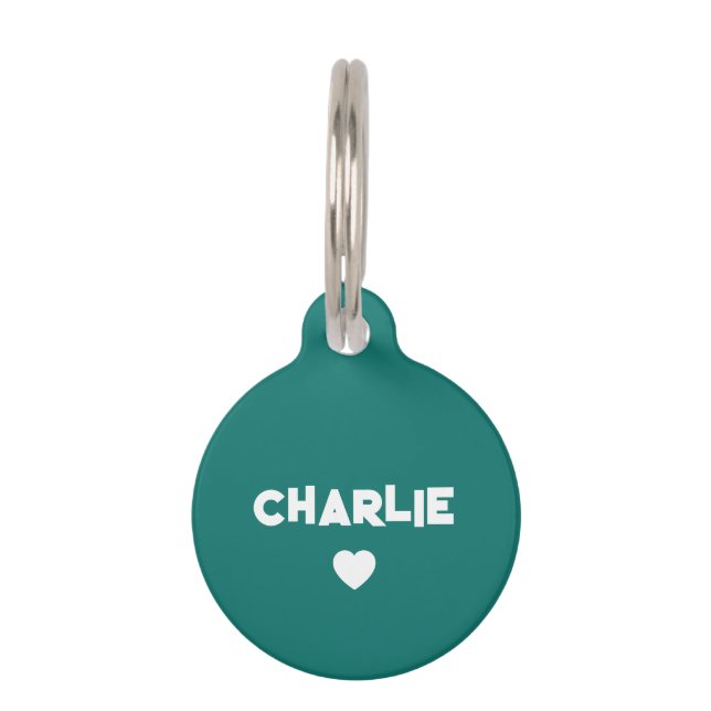 Peronsalized Pet Tag (Front)