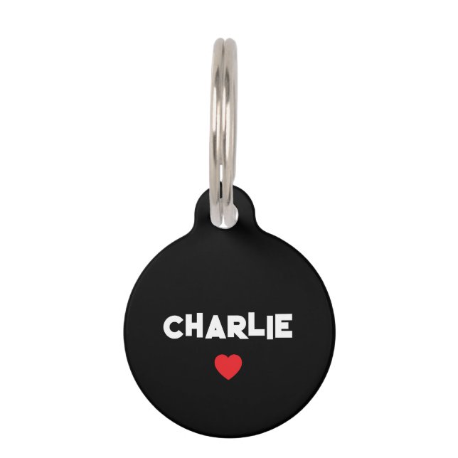 Peronsalized Pet Tag (Front)