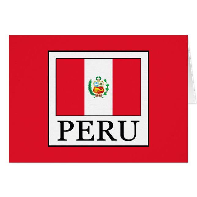 Pérou (Devant horizontal)
