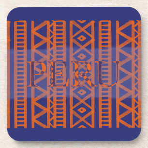 Pérou Dessous de verre Motif tissé