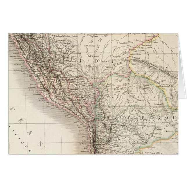 Perou, Haut Perou - Peru (Front Horizontal)