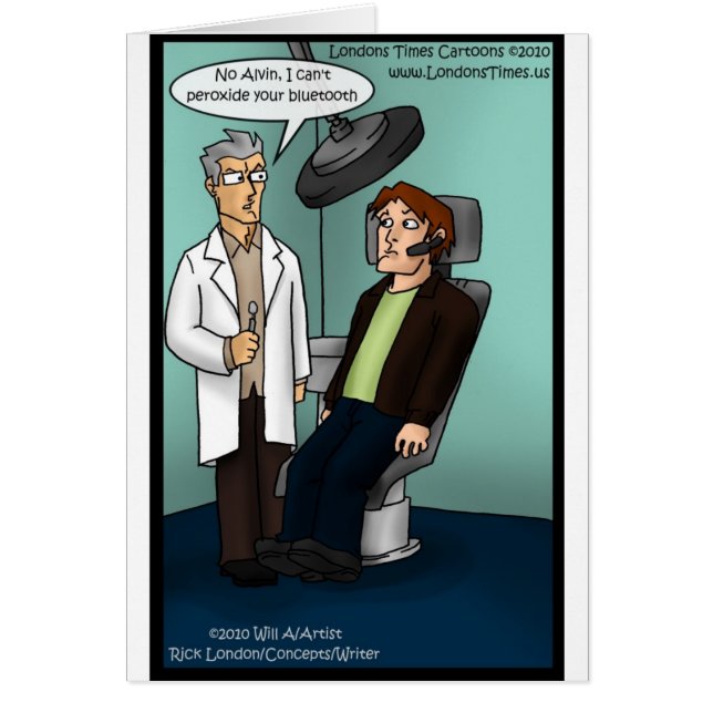 Peroxyde dentaire Bluetooth? Cartes cadeaux amusan (Devant)