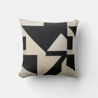 "Perpendicular Void – Suprematist-Inspired Black a