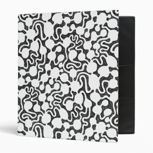 Perpetual Ant Farm - Black and White Binder