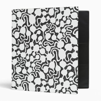 Perpetual Ant Farm - Black and White Binder