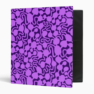 Perpetual Ant Farm v2 - Lt Purple on Deep Purple Binder
