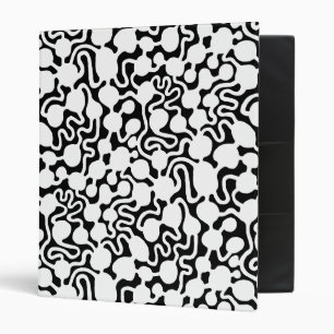 Perpetual Ant Farm v2 - White on Black Binder