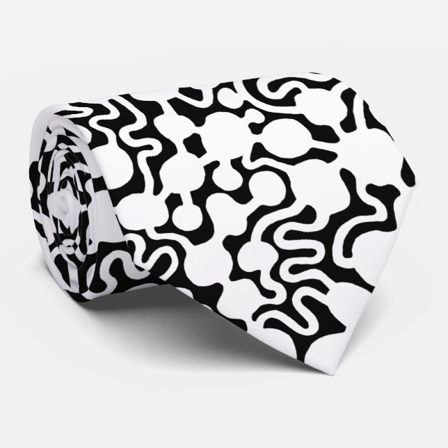 Perpetual Ant Farm v2 - White on Black Tie (Rolled)