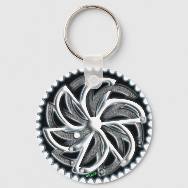 Perpetual Motion Keychain (Front)