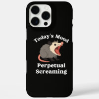 Perpetual Screaming Opossum Funny Chaos Mood Desig