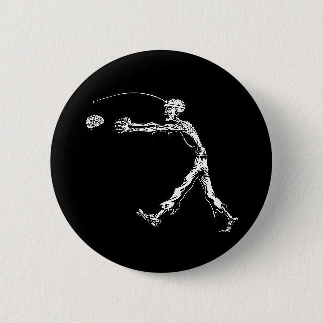 Perpetual Zombie 2 Inch Round Button (Front)