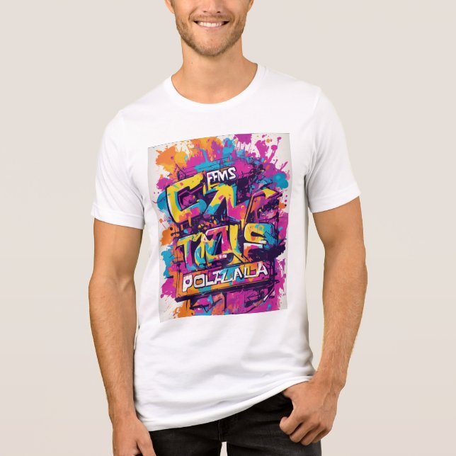 Perreo Intenso Night Club T-Shirt Tri-Blend Shirt (Front)