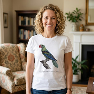 Perroquet a bec couleur sang / Great-billed parrot T-Shirt