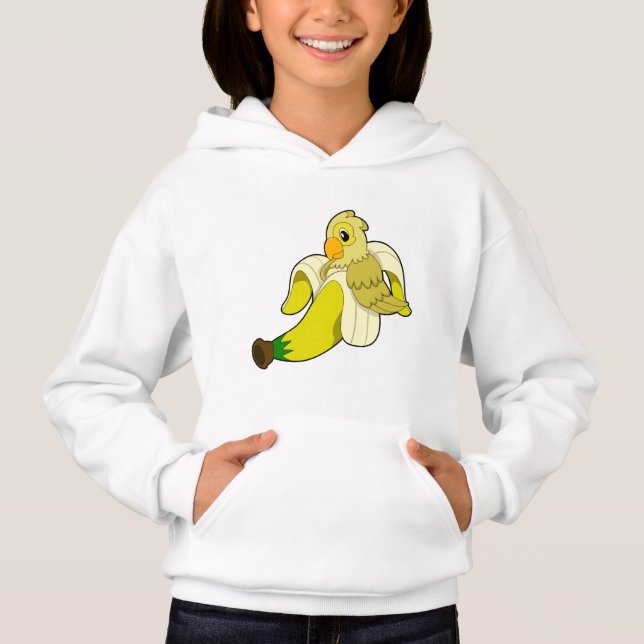 Perroquet avec banane (Devant)