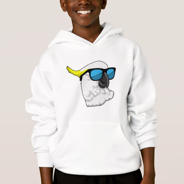 Perroquet avec lunettes de soleil (Devant)