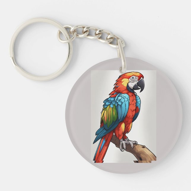 🦜 perroquet coloré (Devant)