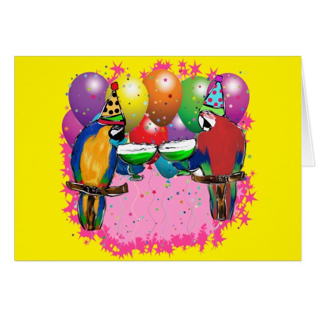 PERROQUETS DE FÊTE (Devant horizontal)