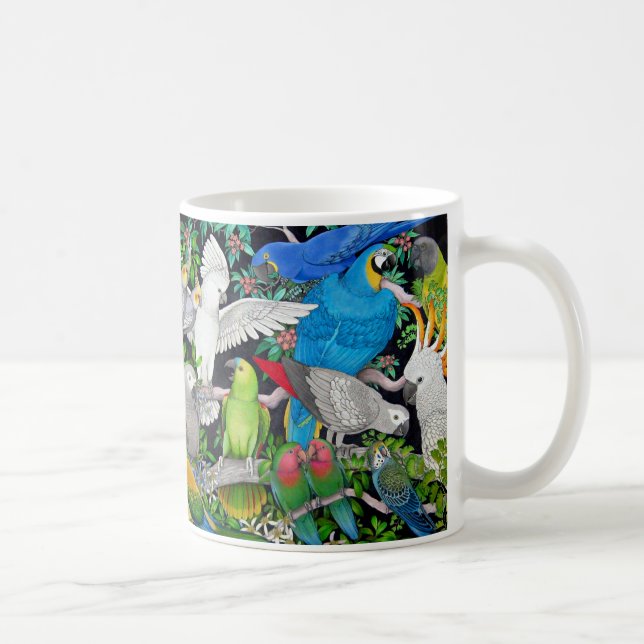 Perroquets de la tasse du monde (Droite)