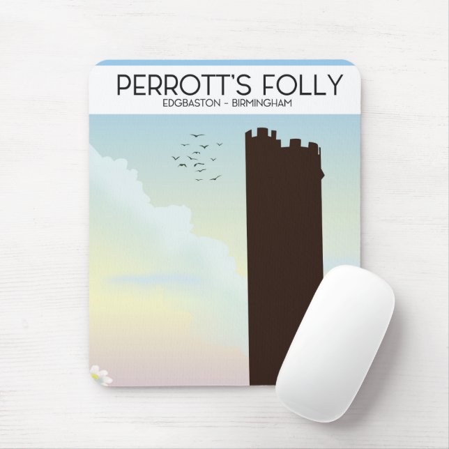 Perrott's Folly , Edgbaston, Birmingham Mouse Pad (With Mouse)