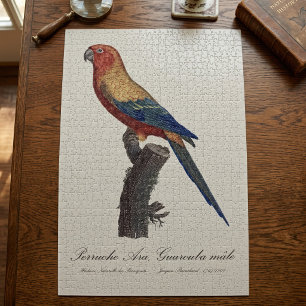 Perruche Ara, Guarouba  / Sun parakeet  Jigsaw Puzzle