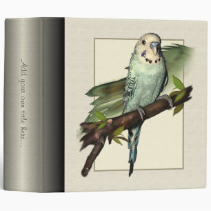 Perruche bleue 2" classeur d'Avery