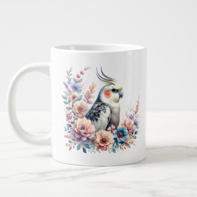 Perruche - Mug Jumbo (Gauche)