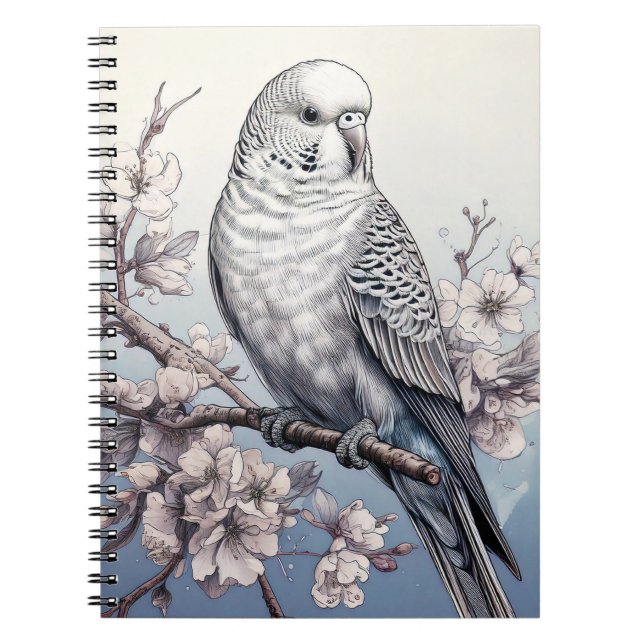 Perruque en Carnet bleu doux (Devant)