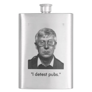 Perry Anderson Detests Pubs flask