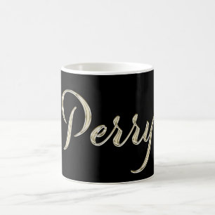 Perry Name whitegold Tasse Teetasse Coffee Mug