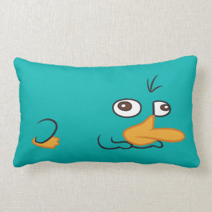 Perry the Platypus 2 Lumbar Pillow