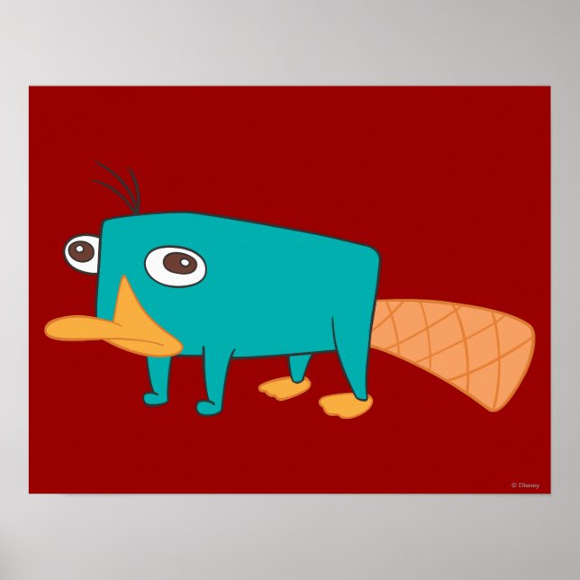 Perry the Platypus Poster (Front)