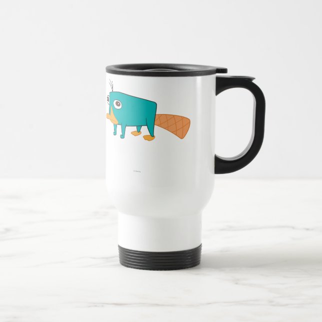 Perry the Platypus Travel Mug (Right)