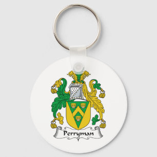 Perryman Family Crest Keychain
