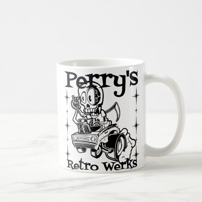 Perry's Retro Werks Mug (Right)