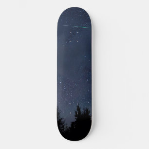 Perseid Meteors Skateboard