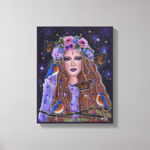 Persephone goddess by Renee L Lavoie Canvas Print