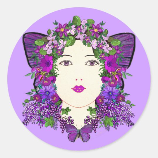 Persephone Lilac Sticker