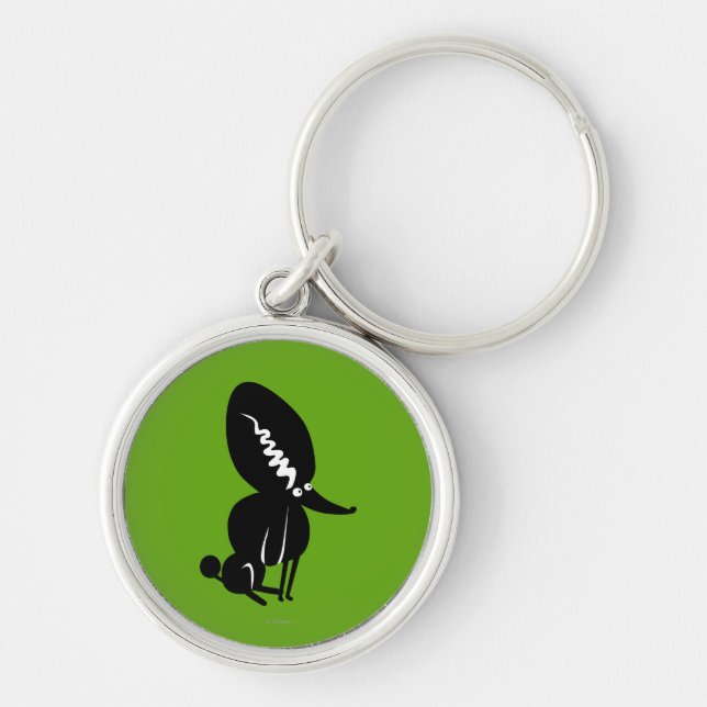 Persephone Silhouette Keychain (Front)