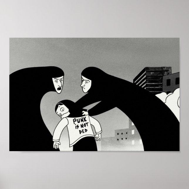 Persepolis  Punk Is Not Dead Poster (Front)