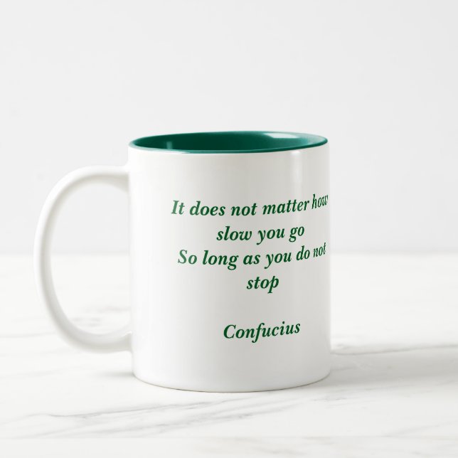 Perserverance Two-Tone Coffee Mug (Left)