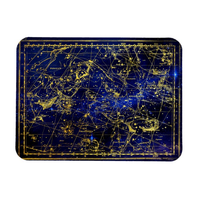 perseus and andromeda constellation magnet (Horizontal)