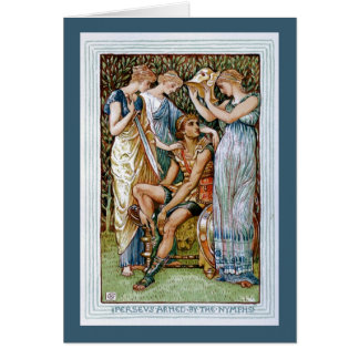 Perseus armed by the Nymphs