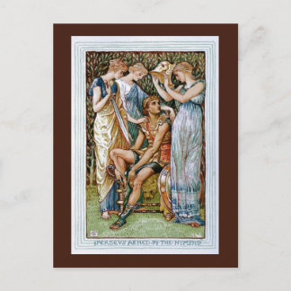 Perseus armed by the Nymphs Postcard