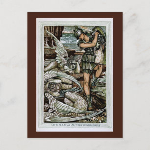 Perseus & the Gorgons Postcard