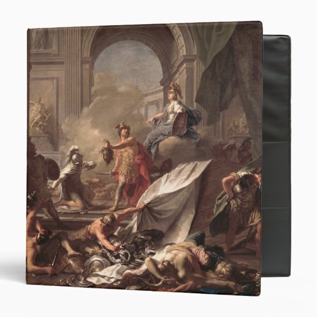 Perseus, under the protection of Minerva Binder (Front/Inside)