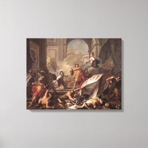 Perseus, under the protection of Minerva Canvas Print