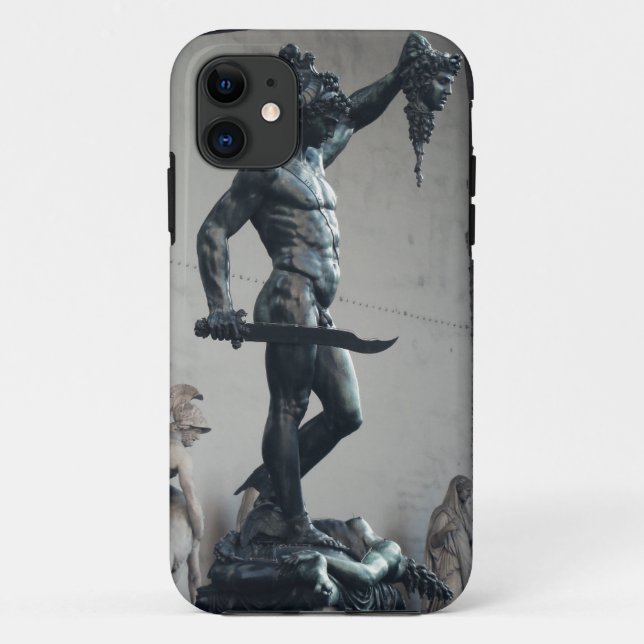 Perseus With The Head Of Medusa Case-Mate iPhone Case (Back)