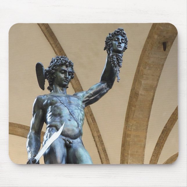perseus with the head of medusa mouse pad (Front)