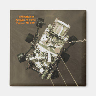 Perseverance Arrives at Mars Magnet